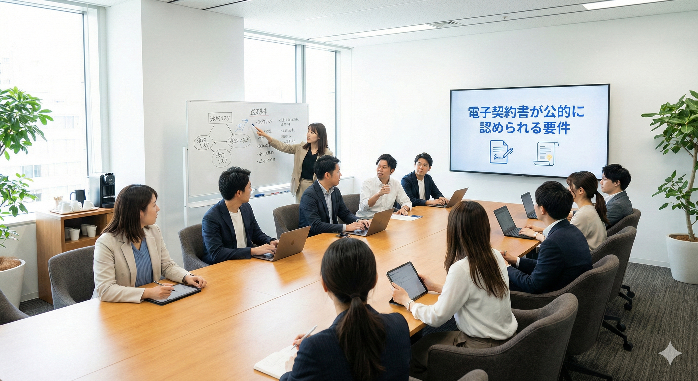 電子契約書が公的に認められる要件